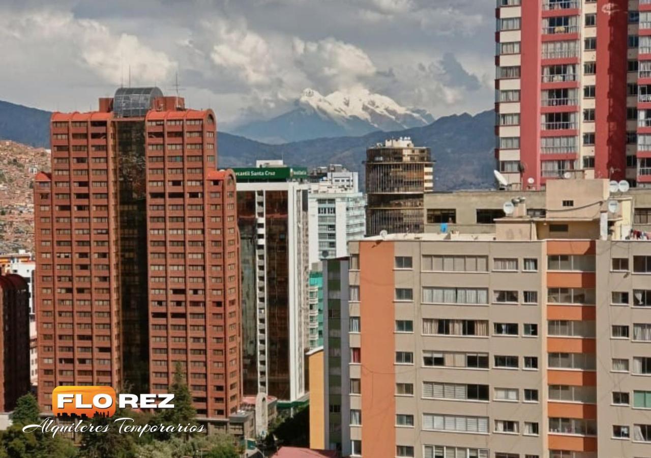 Apt Comodo, Centrico, Calefaccion, Vistas Geniales!!! La Paz Bagian luar foto